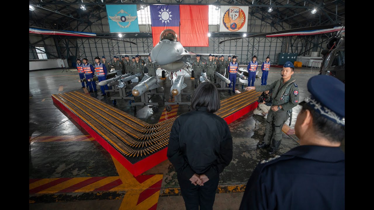 20200121 總統春節慰勉「空軍第四戰術戰鬥機聯隊」
