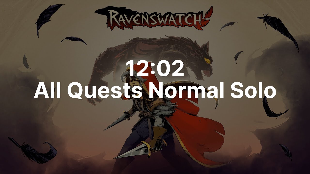 12:02 Ravenswatch Speedrun || All Quests Solo Normal