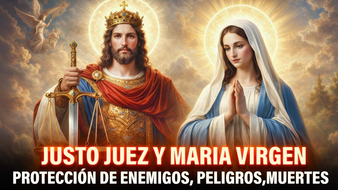 Antigua y Poderosa Oración al Justo Juez y Maria Virgen Protección de Enemigos, Peligros,Muertes