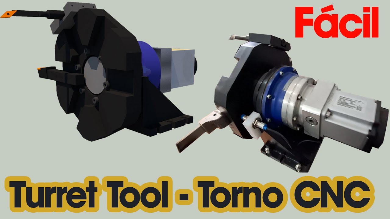Turret Tool com Mach3 + explicações - fazendo um torno cnc madeira  - Parte 3