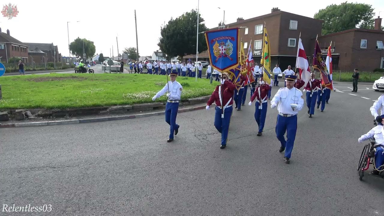 Portadown True Blues (No.1) @ Their Own Parade ~ Portadown ~ 21/06/25 (4K)