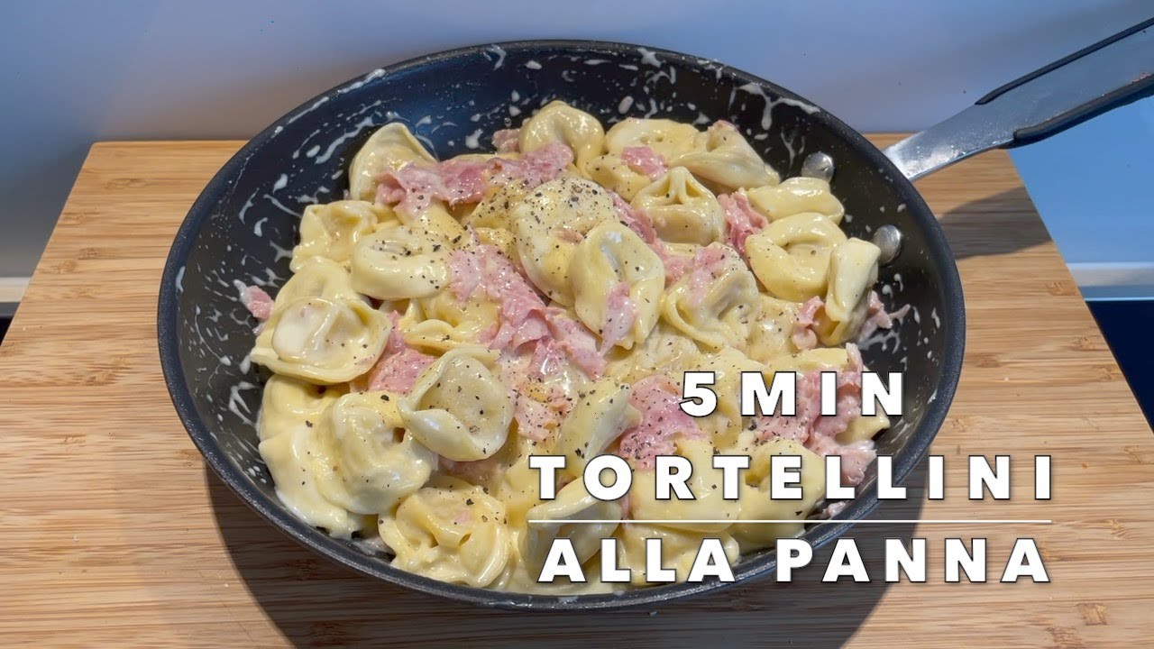 Tortellini alla Panna in 5min einfach schnell und lecker