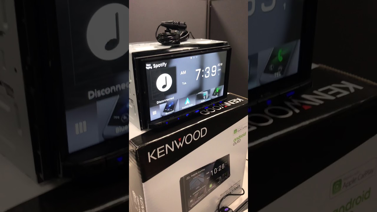 KENWOOD DMX7706S Mechless Headunit with CarPlay and Android Auto || Car Audio
