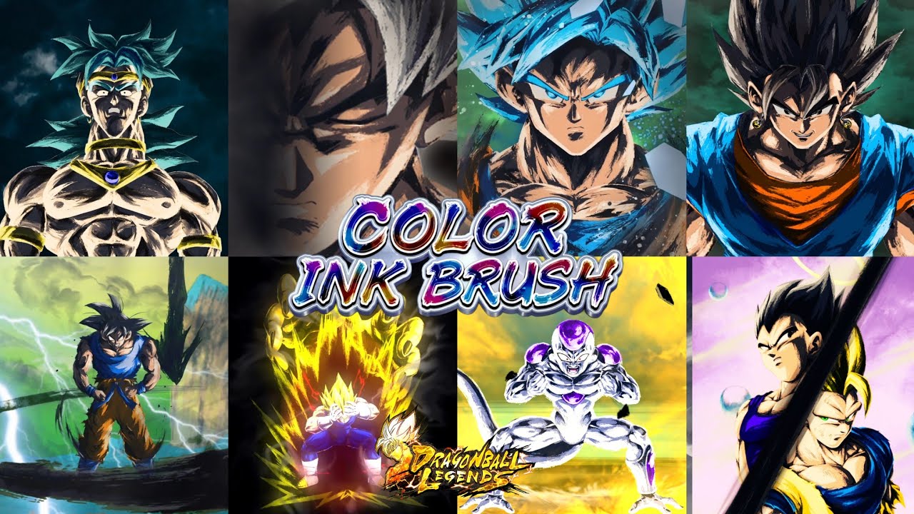 All the Colored ULTRA Ink Brush Animations!!!(August 2026)-Dragon Ball Legends