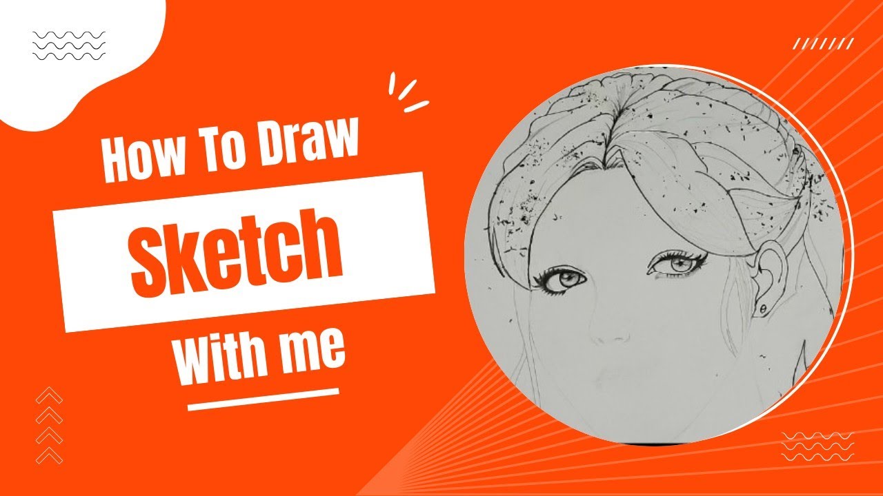 girl sketch realistic / girl sketch like real / how to draw real girl sketch