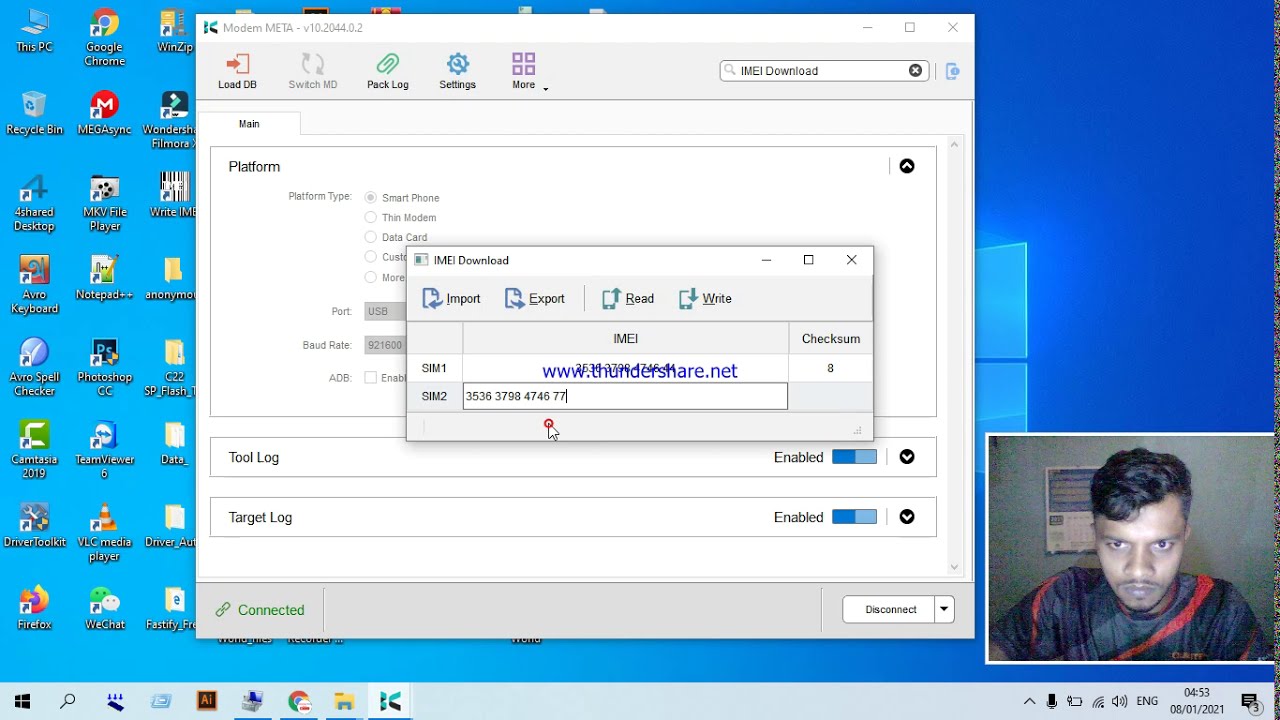 How to Samratphone IMEI  Write Writer by  Modem META Tools