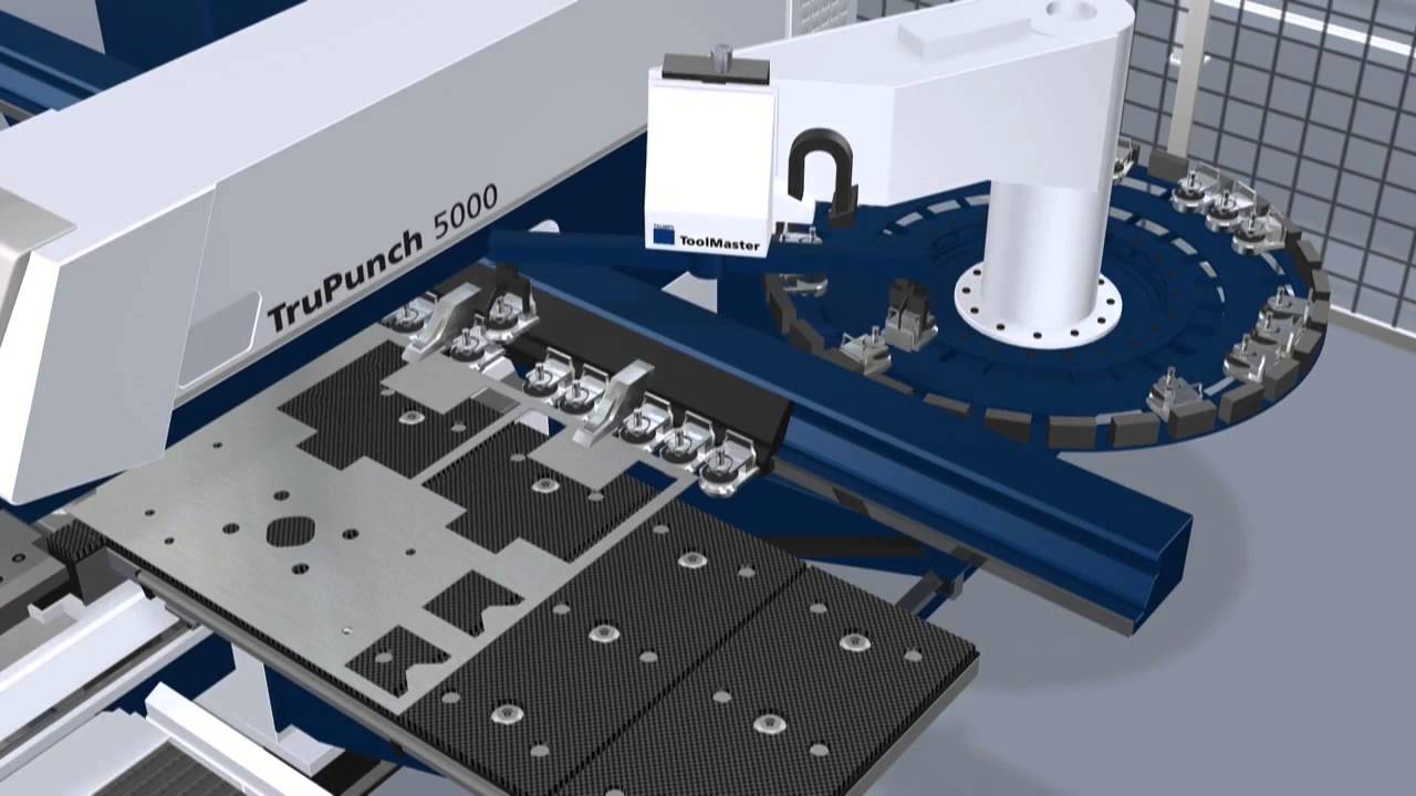 TRUMPF Automation TruPunch 5000 Fully Automated Operation