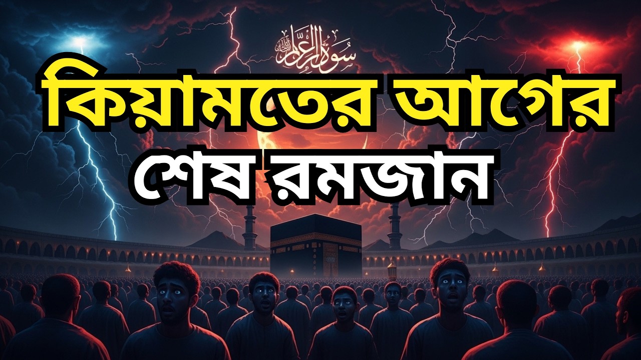 পৃথিবীর শেষ রমজান কেমন হবে? | কিয়ামতের আগে ভয়ংকর শেষ রমজানের পূর্ণ কাহিনি | Islamic End Times