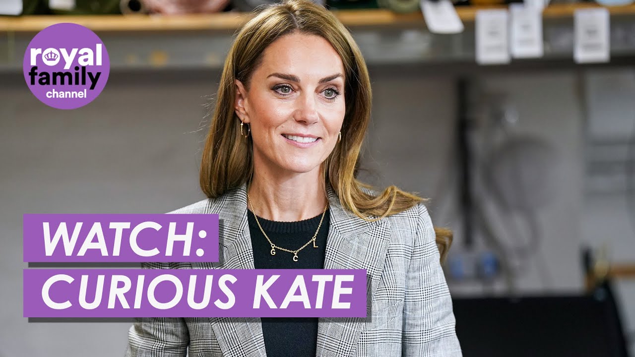 WATCH: Princess Kate Checks Out How Premium Jeans Are Made in Wales