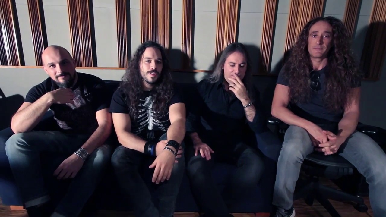 Giacomo Voli sings Distant Sky and talks with the band
