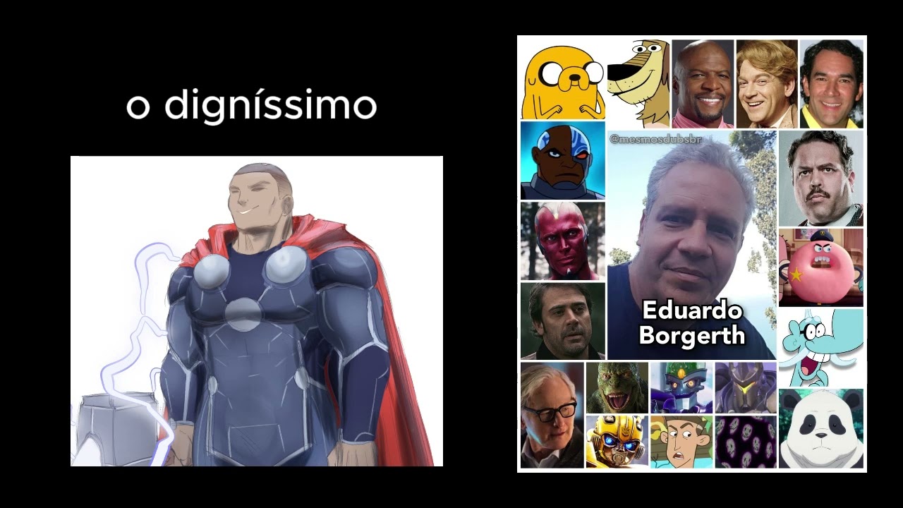 personagens de Aura (são meus Oc's) se fossem dublados