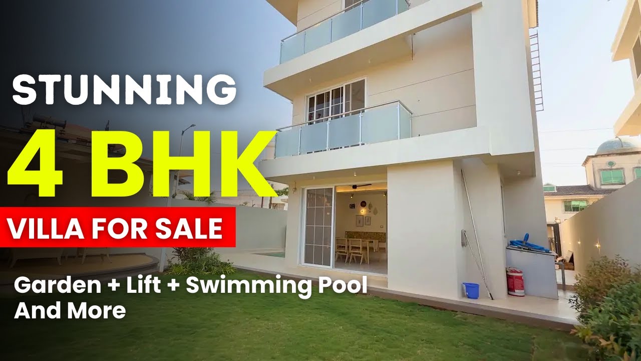 Stunning 4BHK Villa for Sale in Lonavala | Swimming Pool, Capsule Lift, & More | Swagat Properties