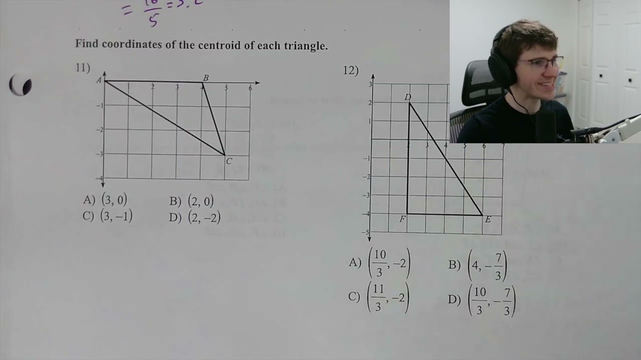 Triangle Centers Test Review
