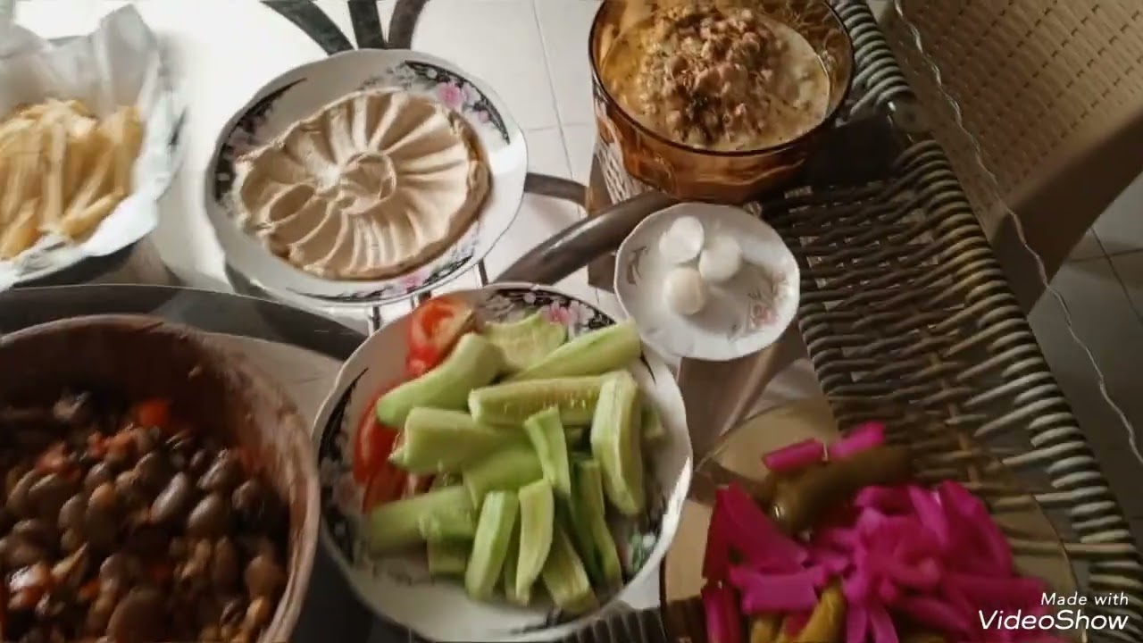 فول وحمص 