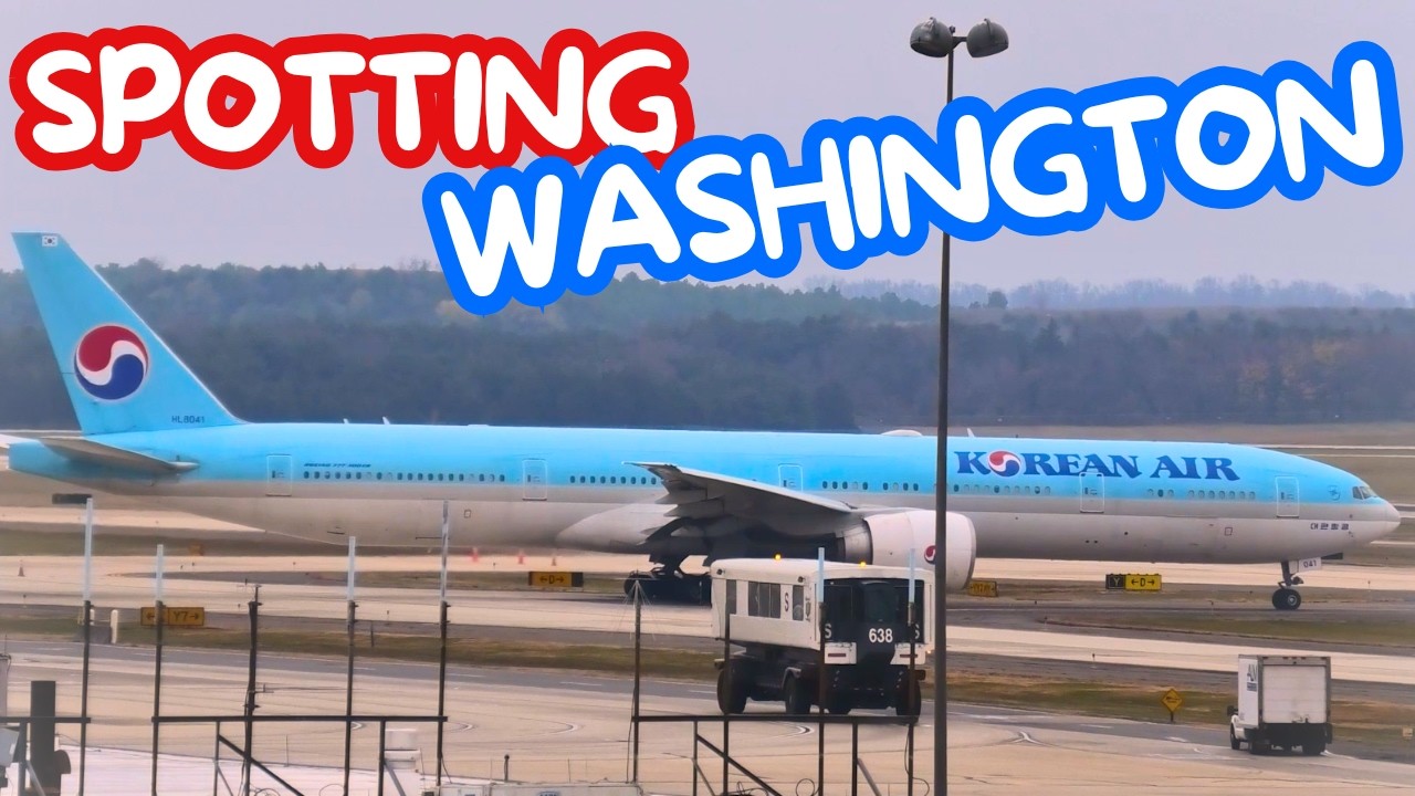 Spotting en Washington Dulles | A380, aviones gigantes y pura aviación