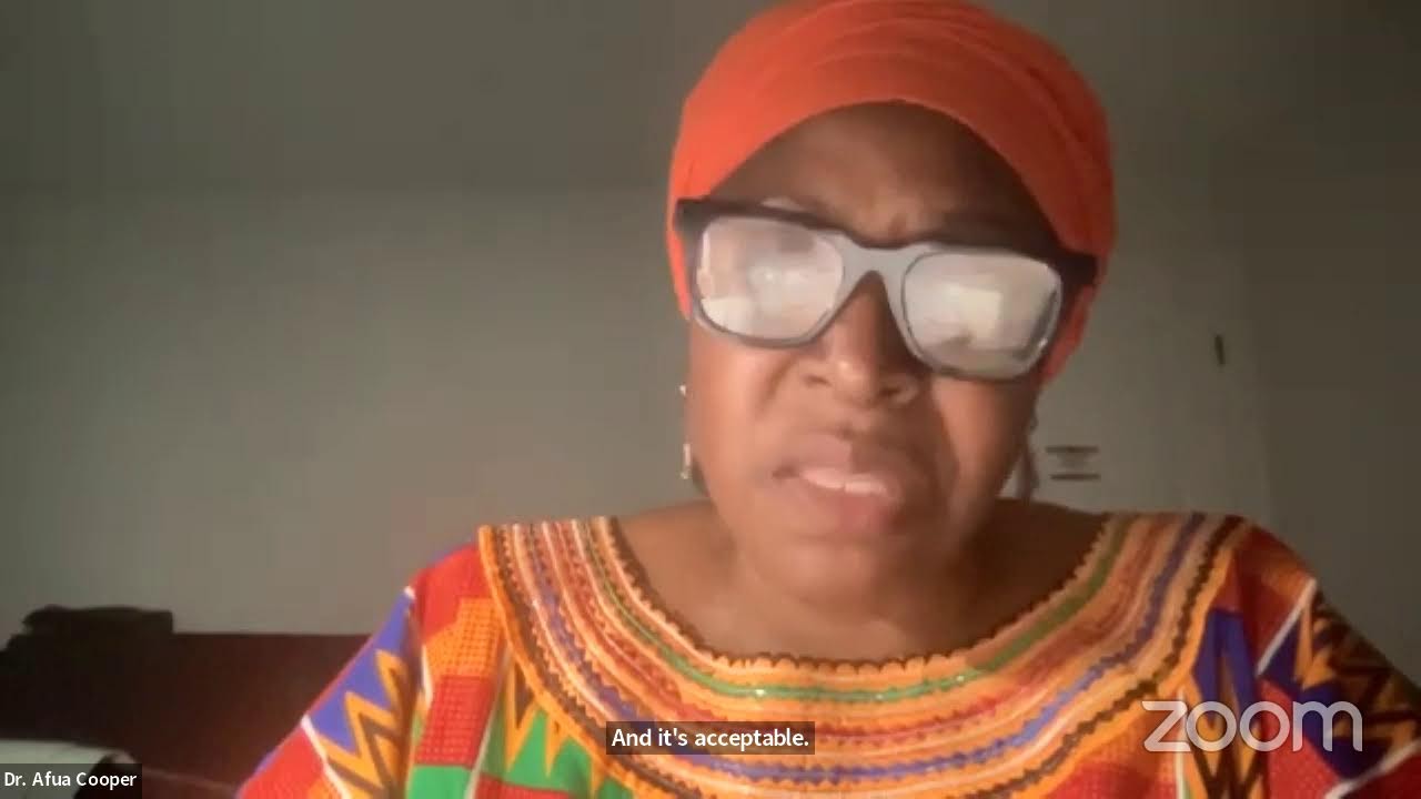 The Jamaican Maroons in Nova Scotia - Dr. Afua Cooper
