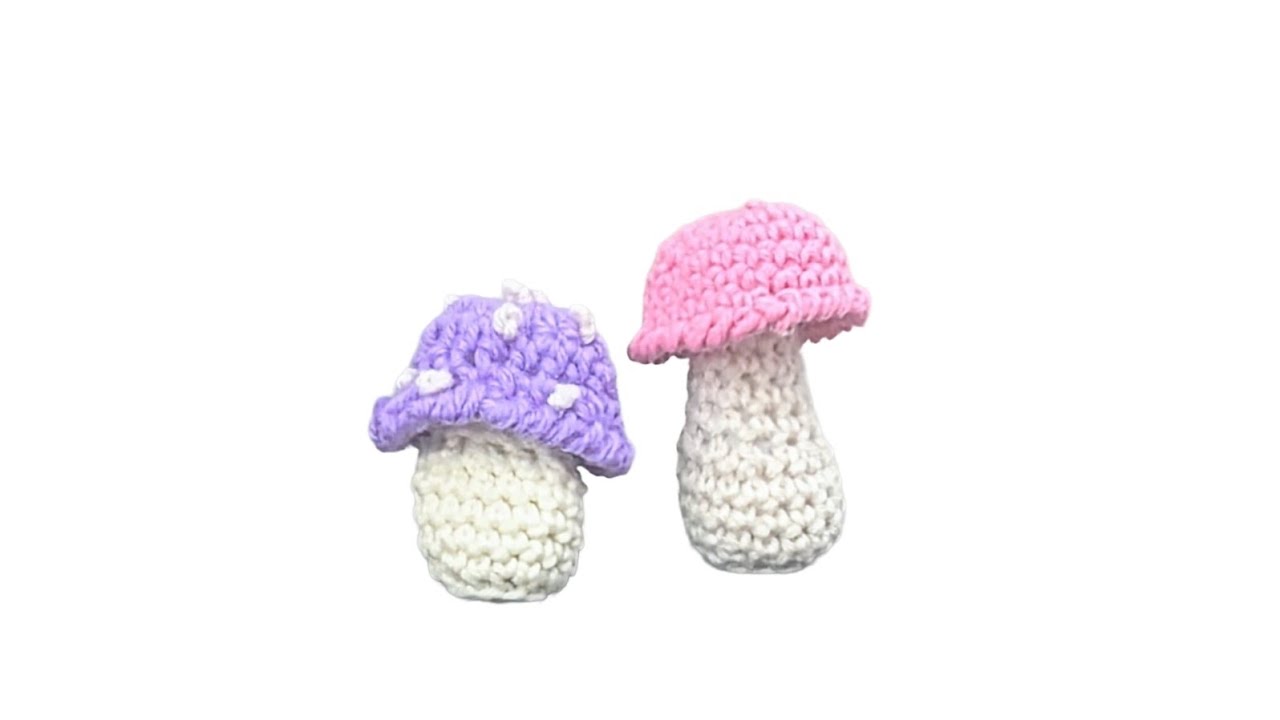 Crochet Away! Lesson 4 Part 2 Let's Make Mushrooms! #crochettutorial 
