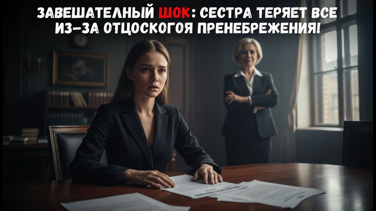 Шок на чтении завещания: сестра лишилась миллионов из-за равнодушия к отцу!