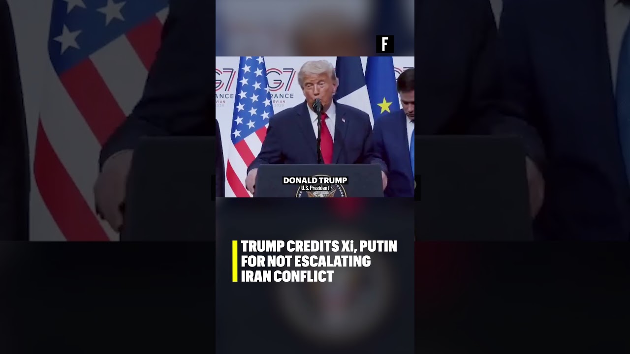 Trump Credits Xi, Putin for Not Escalating Iran Conflict