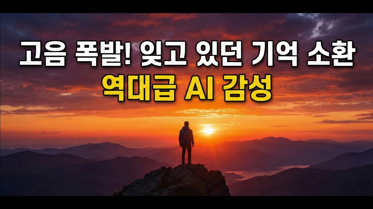 지나간 계절의 끝에서 부르는 그리움 | AI K-Rock Ballad - To the Past Season