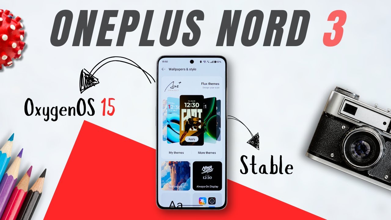 OnePlus Nord 3 получает стабильное обновление OxygenOS 15🚀✨ Новый анимационный движок, функции ИИ...