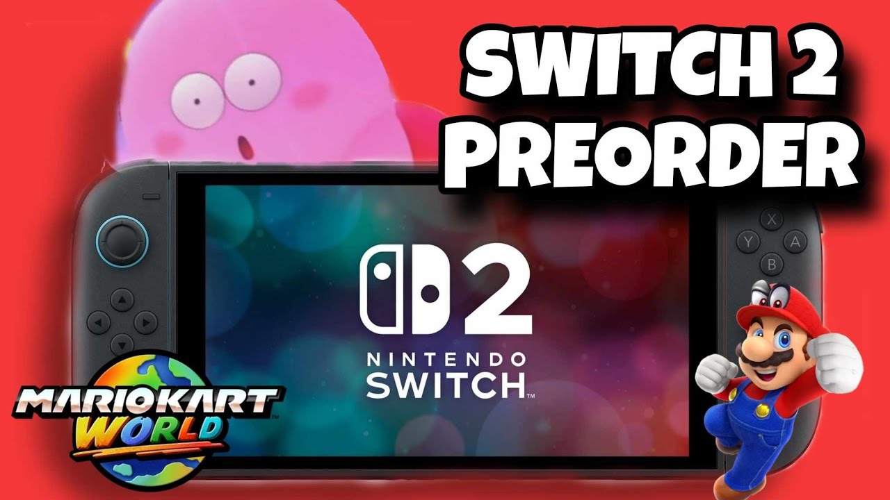 My Nintendo Switch 2 Pre Order Experience!