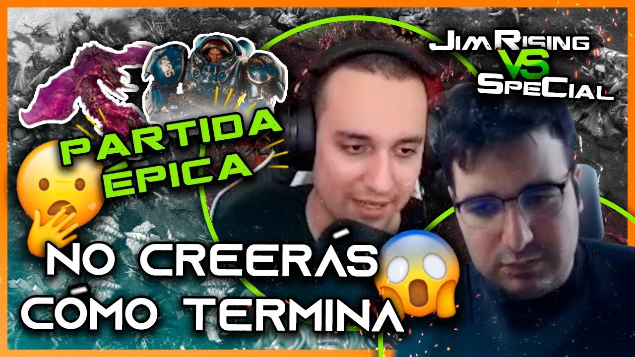 🧠 PARTIDA EPICA VS SPECIAL🧠 | 😱 NO CREERÁS COMO TERMINO 😱 | NO APTO PARA CARDIACOS | TERRAN VS ZERG