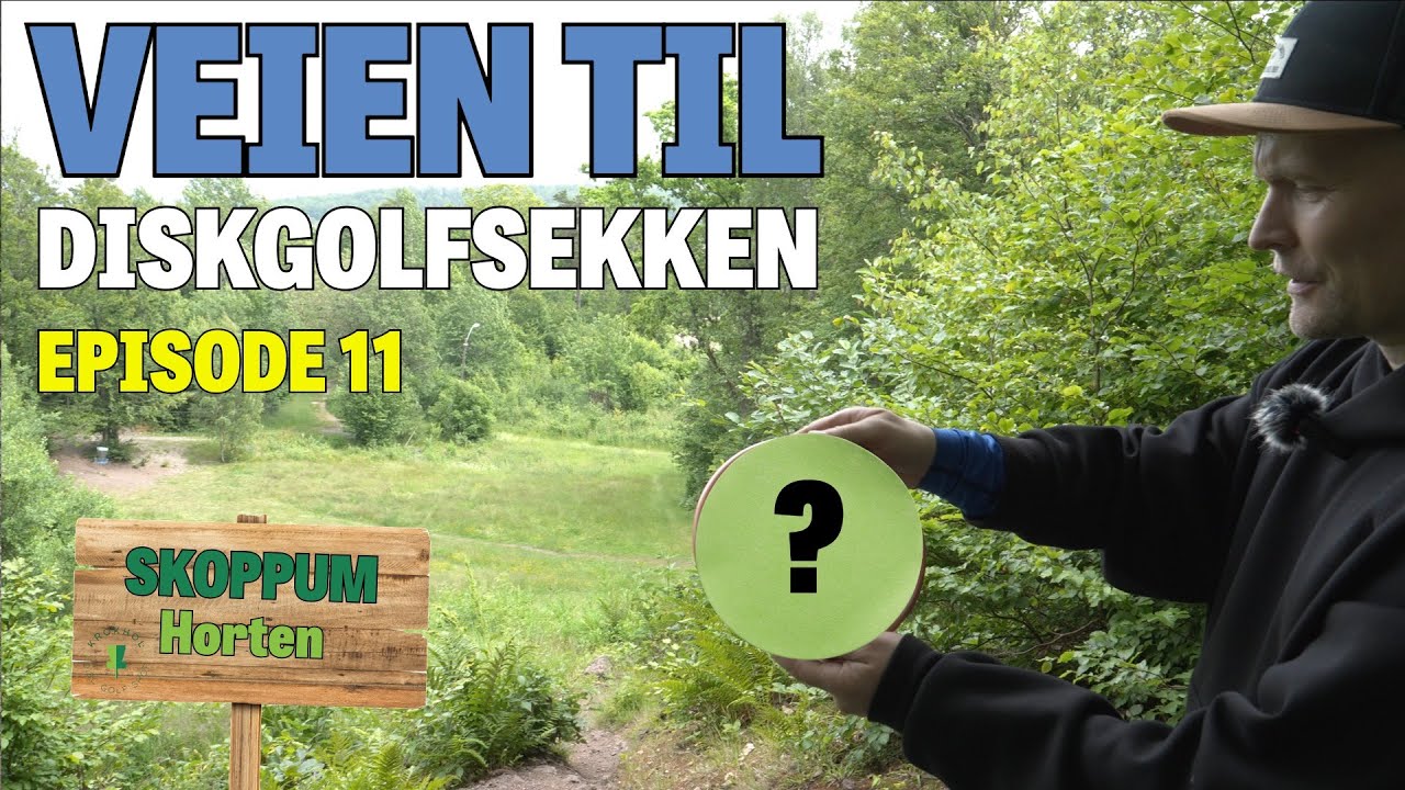 Discgolferen spiller Skoppum. Veien til Discgolf sekken episode 11