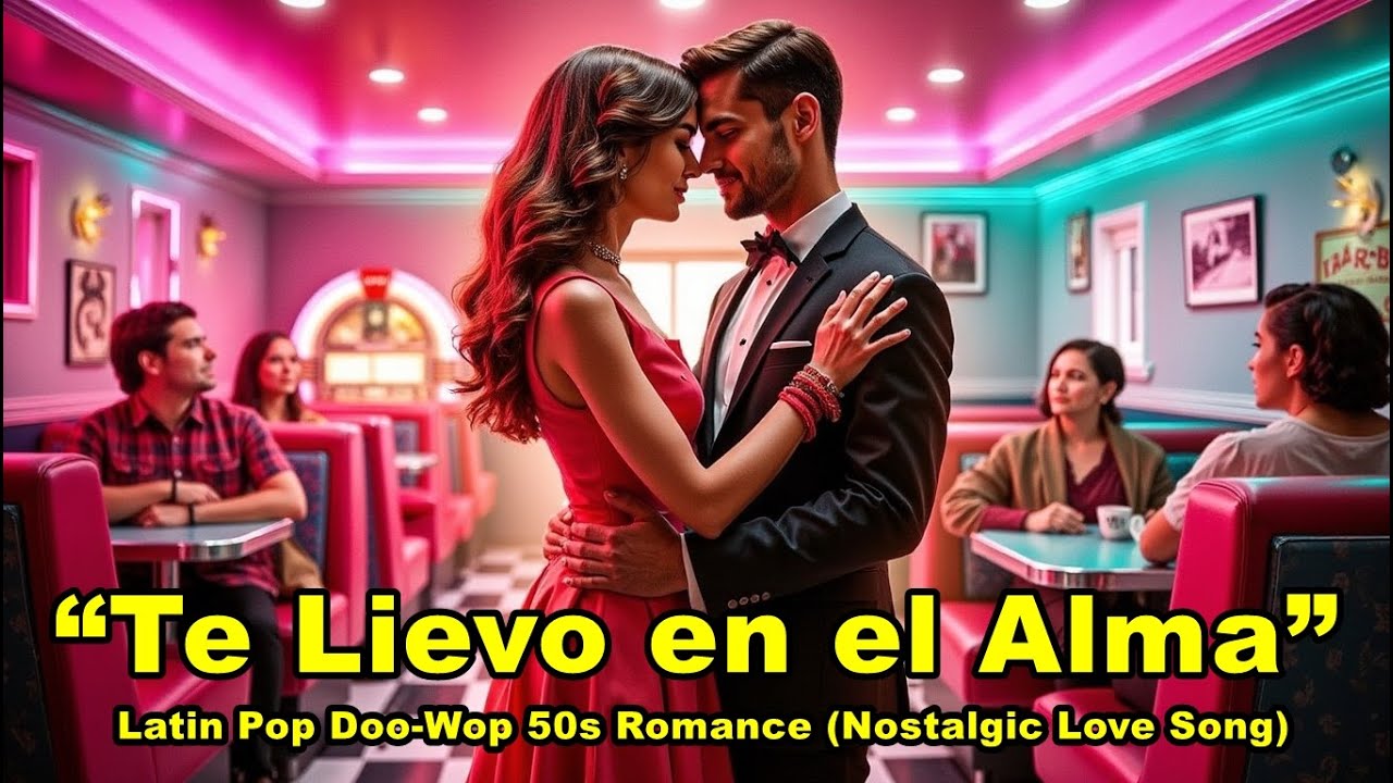 💖 &ldquo;Te Llevo en el Alma&rdquo; &mdash; Latin Pop Doo-Wop Romance (50s Nostalgic Love Song).
