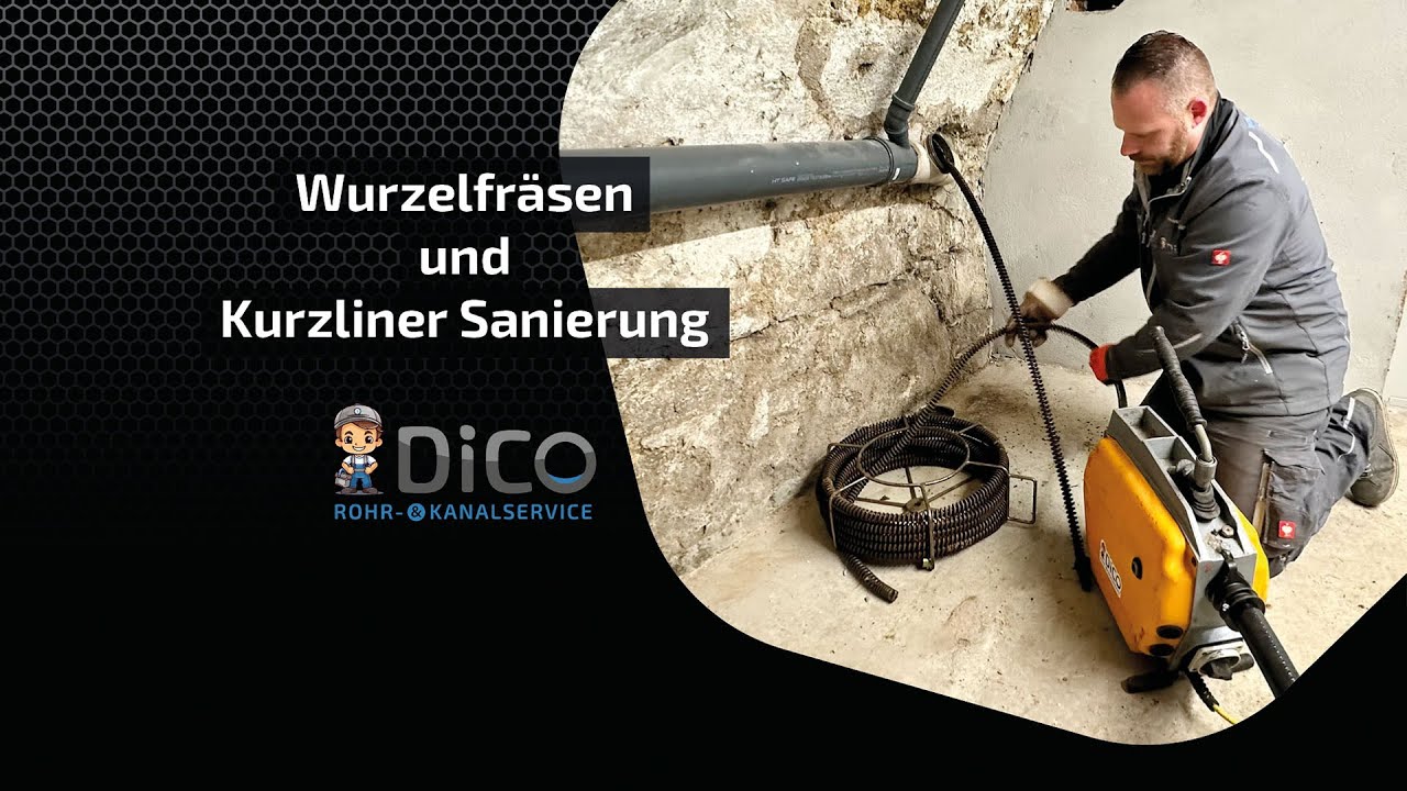 Wurzelfräsen und Kurzliner-Sanierung in Wolfenbüttel