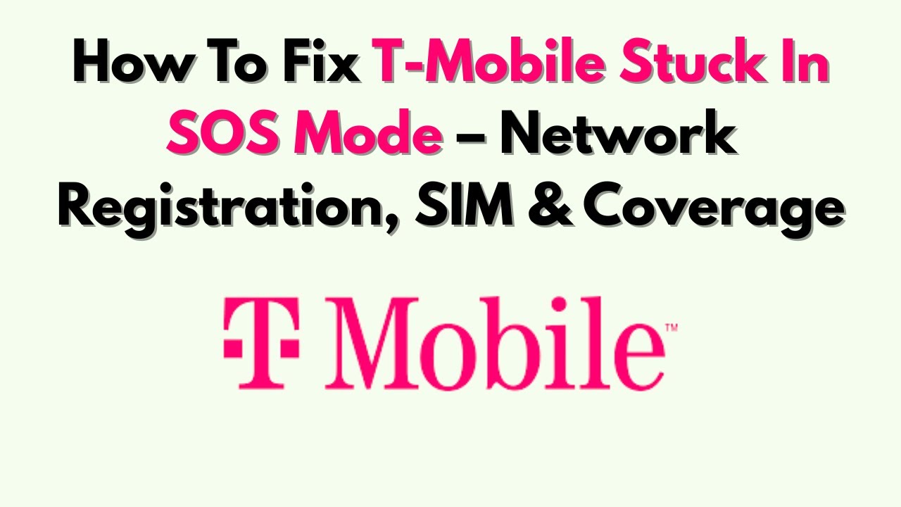 Jak naprawić problem z T-Mobile zablokowanym w trybie SOS &ndash; rejestracja sieci, karta SIM i zasięg