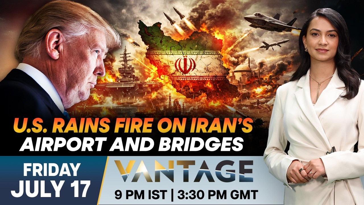 Инфраструктура Ирана под ударом: Трамп расширяет зону конфликта | Vantage на Firstpost