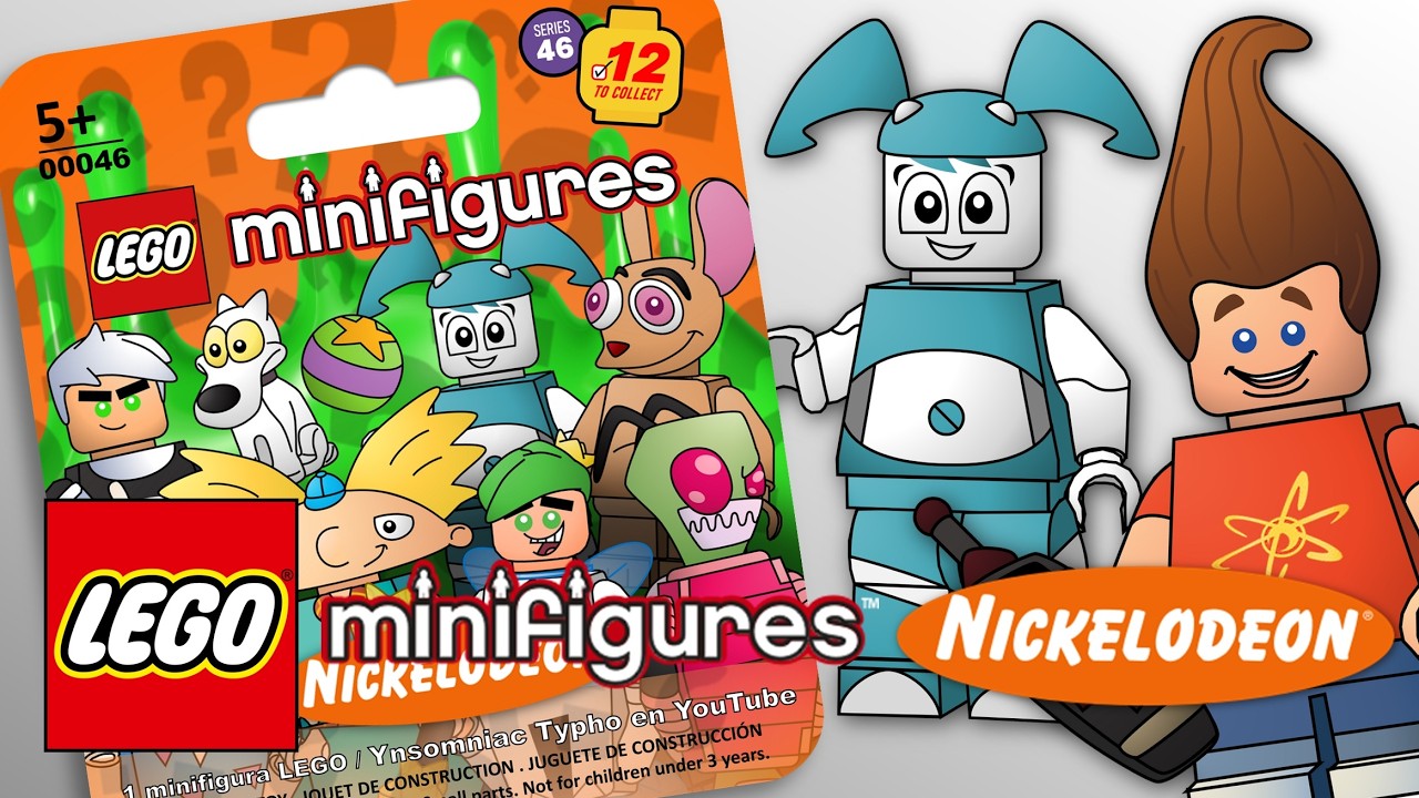 LEGO Nickelodeon Colección Completa || Minifiguras Custom || Ynsomniac Typho
