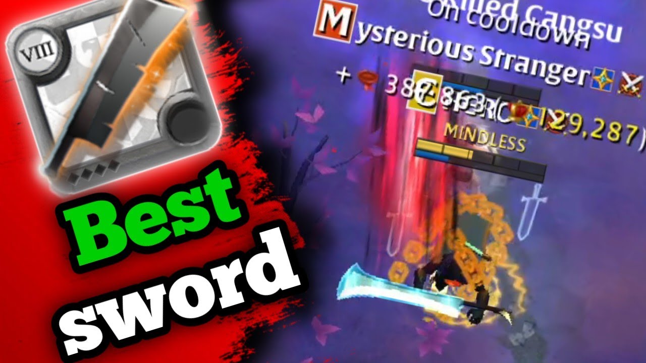 beast sword ⚔️ !!! carving sword in solo mist || Albion online.✨