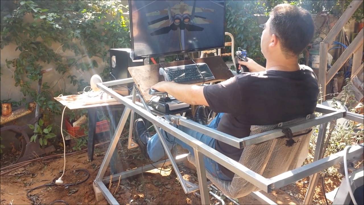 My First Motion Flight Simulator 2DOF DYI