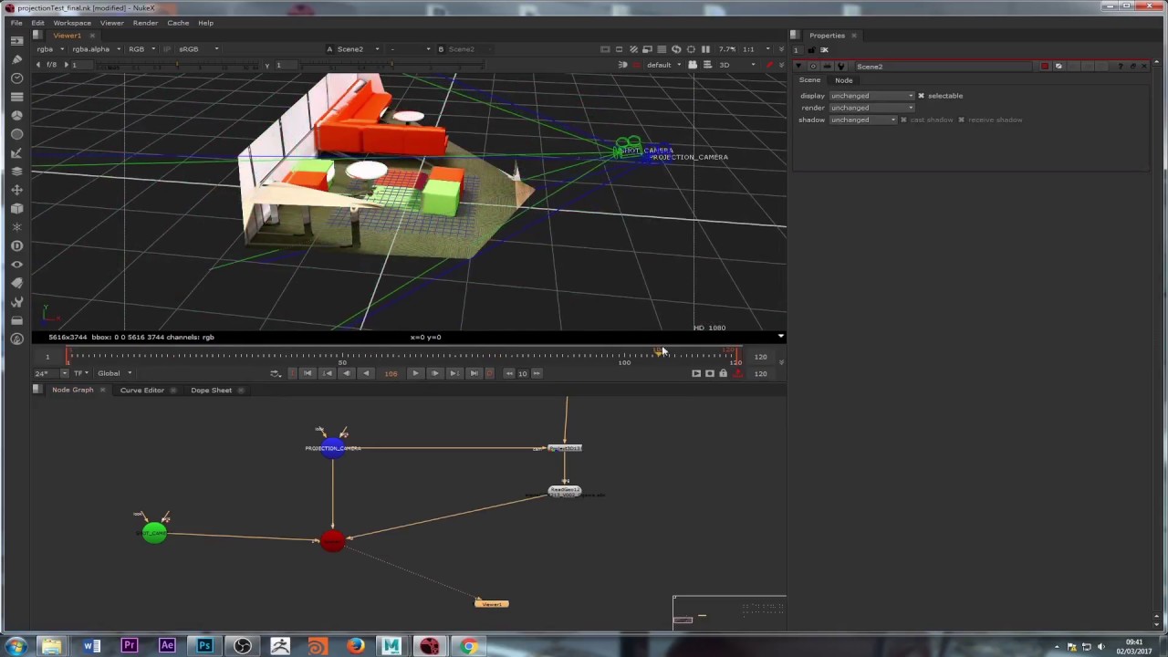 002 Importing Geometry in NukeX