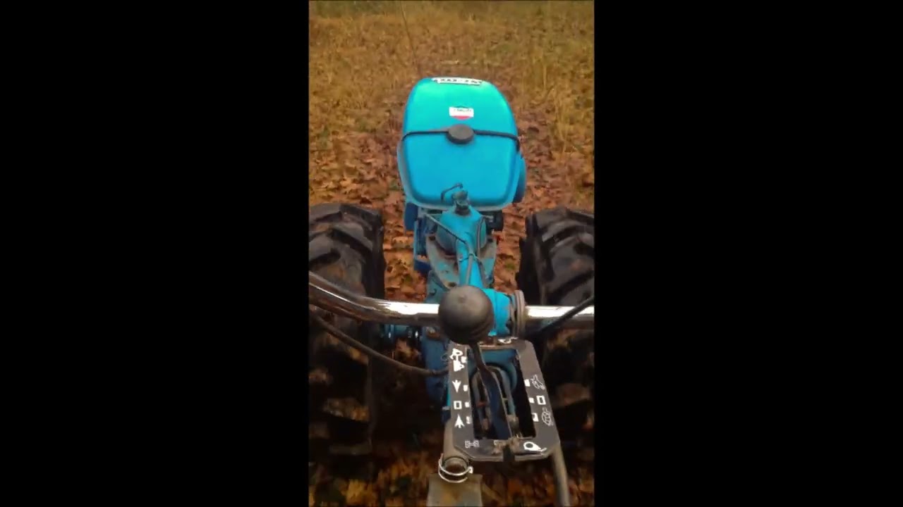 Motoculteur Staub ppx s6. Avec Jimmy, on cherche des sapins chez le voisin à replanter chez nous.