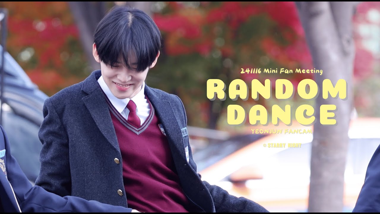 241116 Random Dance (Over the Moon + 943 + Sriracha + 교환일기) 연준 직캠 YEONJUN FANCAM (4K)