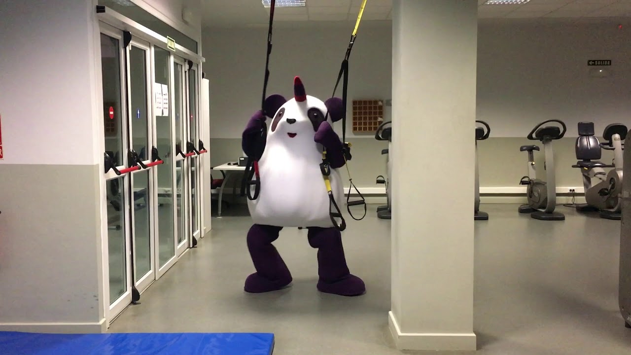 #GRPamplona18: Pandi en el gimnasio
