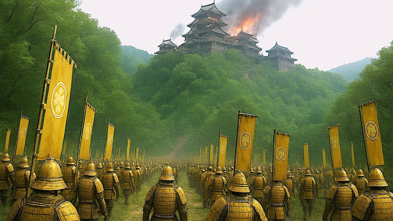 1000 Oda Samurai vs 1000 Monks Stronghold | Mount & Blade 2 Bannerlord