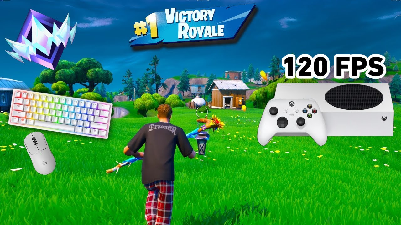 Fortnite Unreal Ranked Reload on Xbox Series S | Keyboard & Mouse Gameplay | 120 FPS