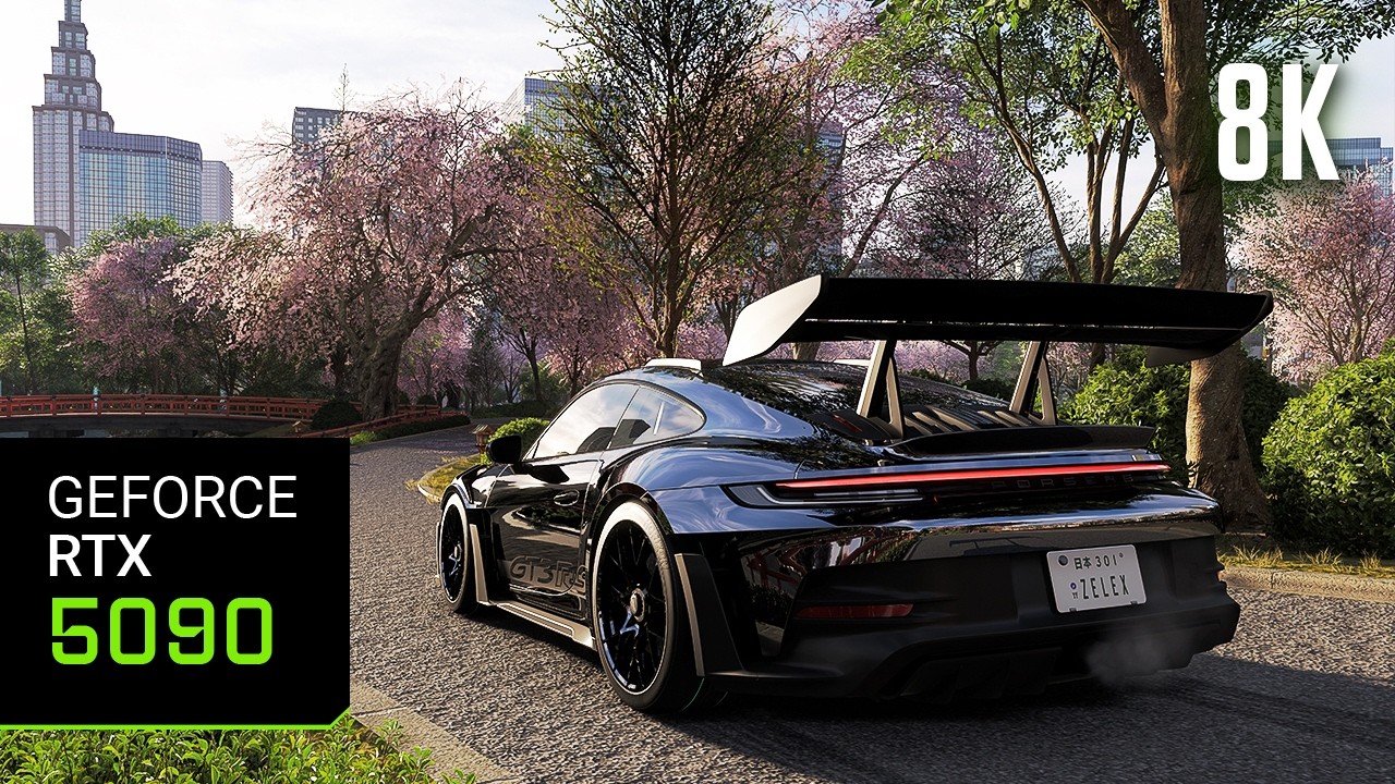 RTX 5090 + Forza Horizon 6 in 8K is INSANE