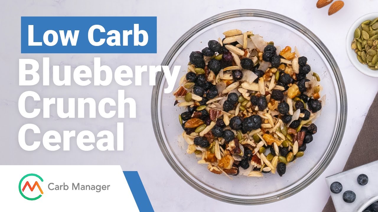 Low-Carb Blueberry Crunch Cereal Recipe