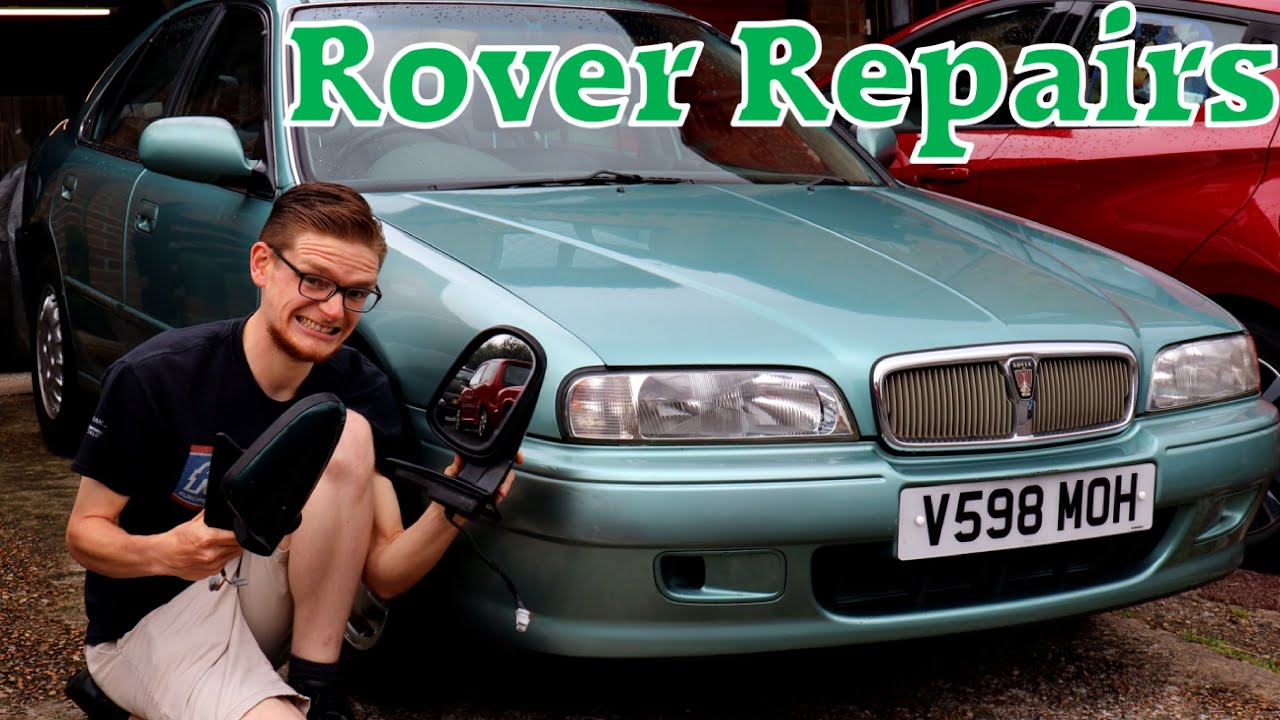 Can I Fix The BROKEN Rover 600 Window?