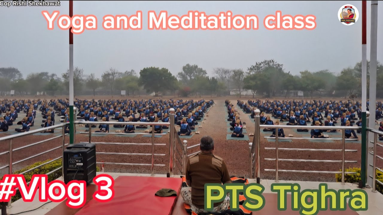 #Rajasthan police #Yoga and Meditation class
