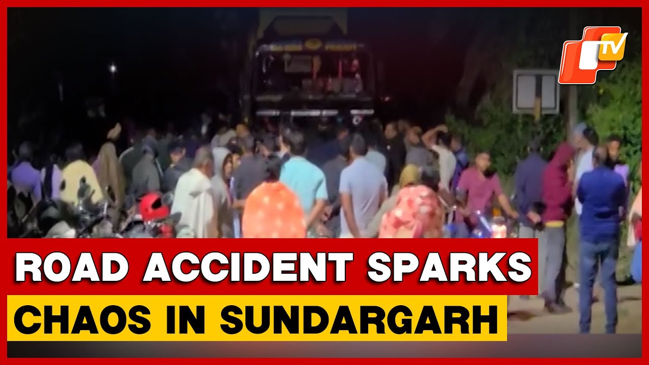 High Drama In Sundargarh: Locals Clash With Police After Youth Dies In Fatal Accident