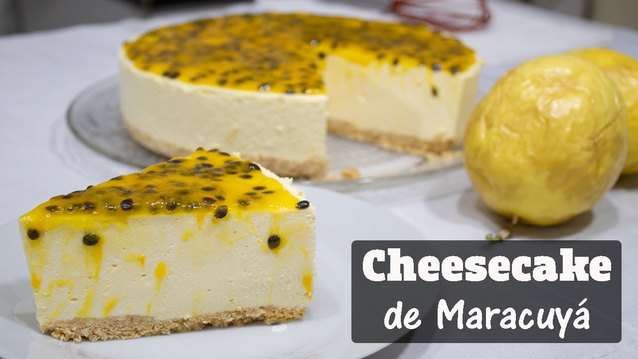 SIN HORNO😱 Como hacer Cheesecake de Maracuyá | Victoria Abanto