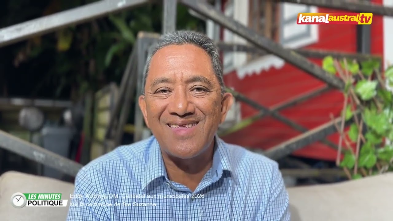 Eddy ADEKALOM, candidat aux municipales 2026 sur la commune de Ste Suzanne - Interview de JC COINDIN