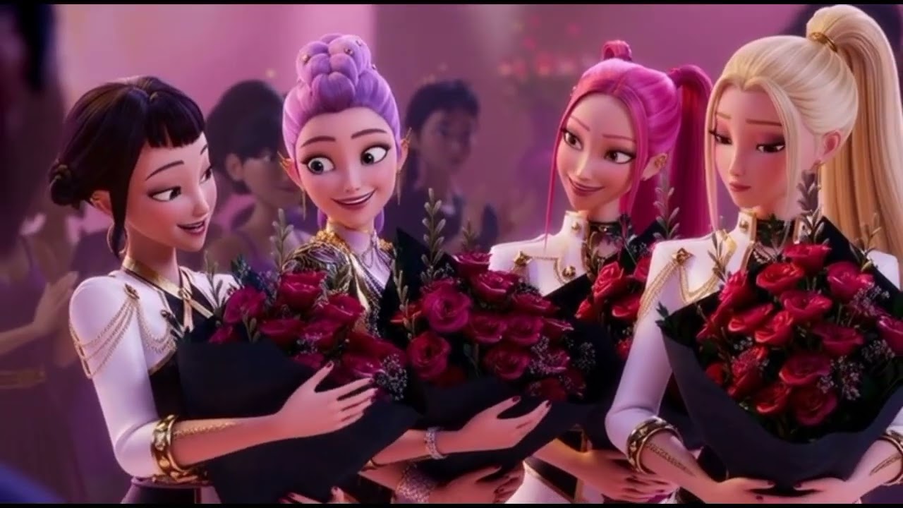 💜 K-pop Demon Hunters AI Cartoon Collection 💜 | Magic Girls vs Demons ⚔️✨
