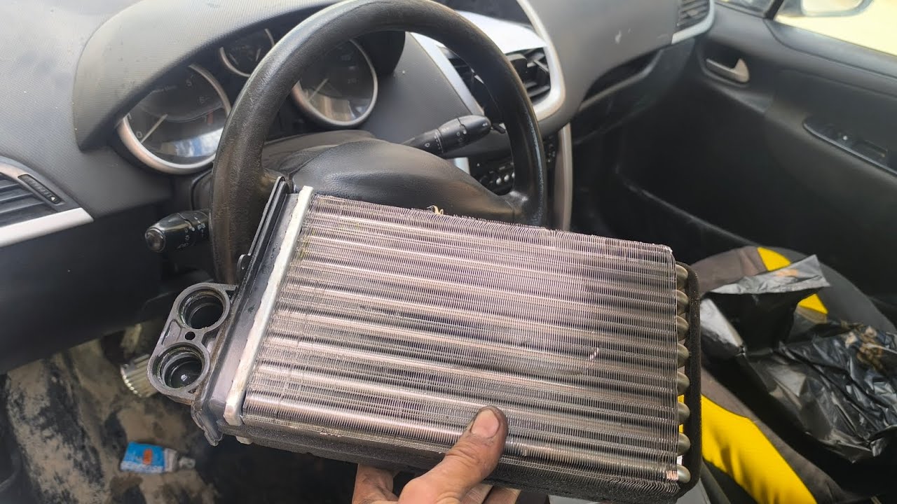 حل نهائي لمشكل الشوفاج 🔥 تبديل راديتور بيجو 207 بدون فك الطابلون/تصليح كهرباء السيارات ولاية المسيلة